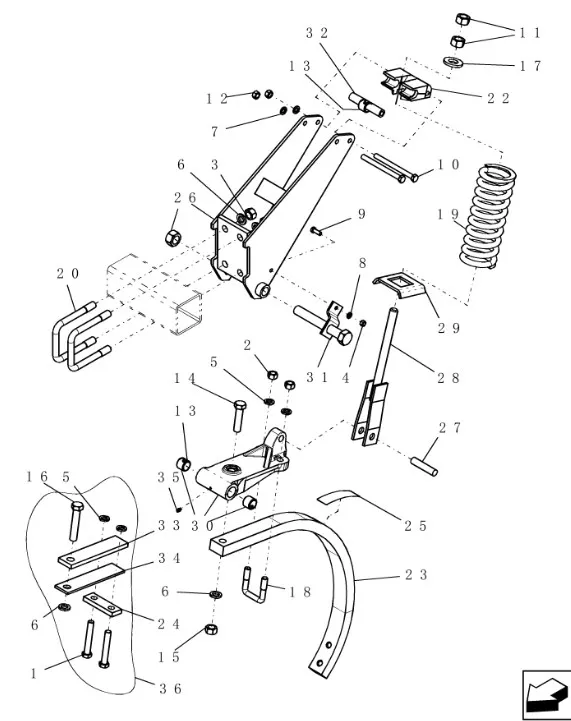 87506408 - Хвостовик